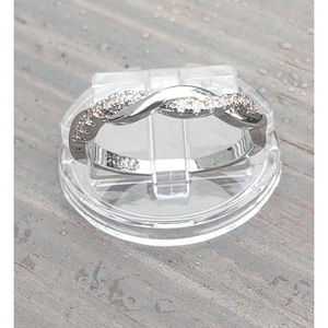 Sterling Silver Infinity Band Ring size 7